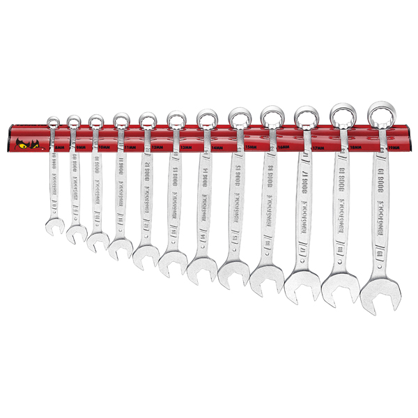 Anti Slip Combination Spanner Set (Wallrack)